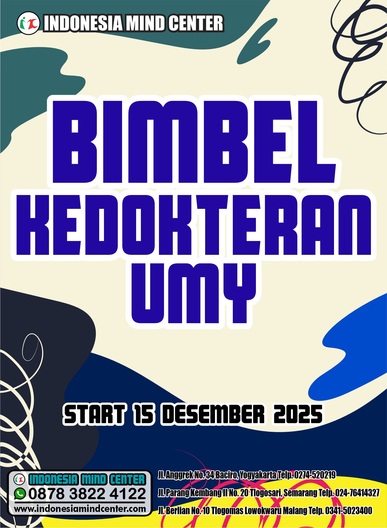 11. BIMBEL KEDOKTERAN UMY START 15 DESEMBER 2025