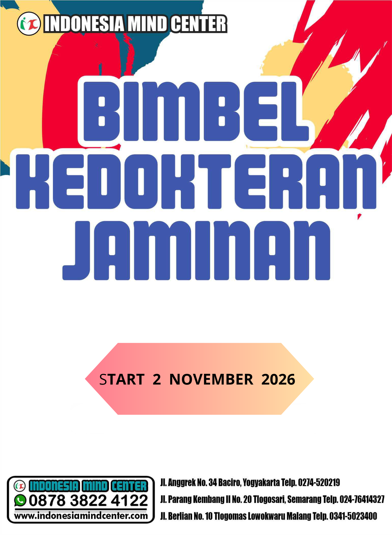 BIMBEL FK START 2 NOVEMBER 2026