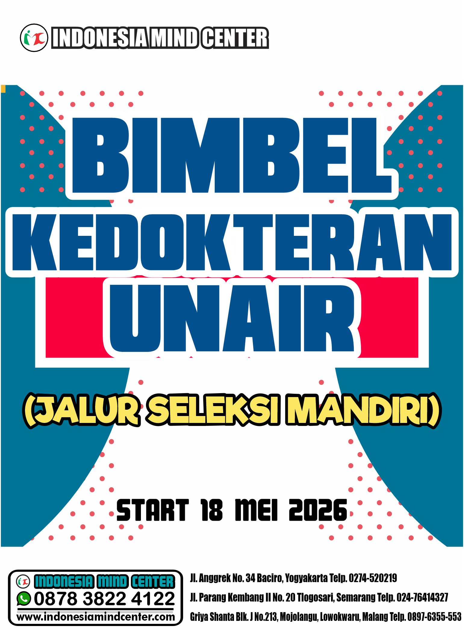 BIMBEL KEDOKTERAN UNAIR START 4 MEI 2026)