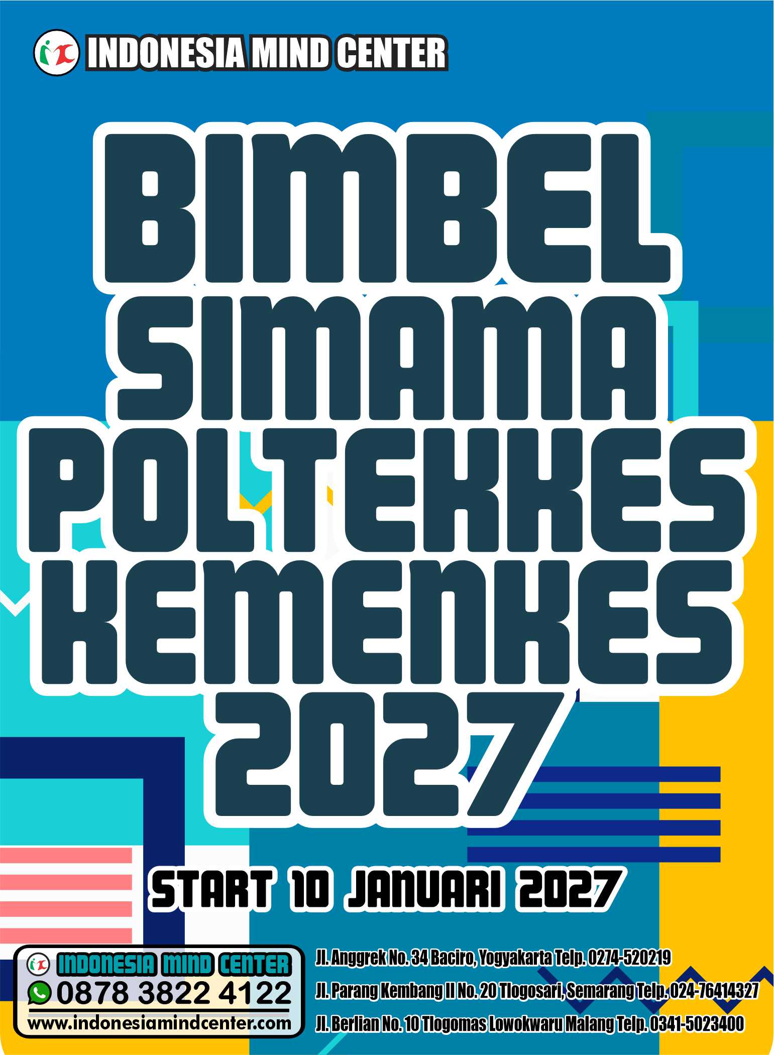 BIMBEL SIMAMA POLTEKKES KEMENKES 2027 START 10 JANUARI 2027