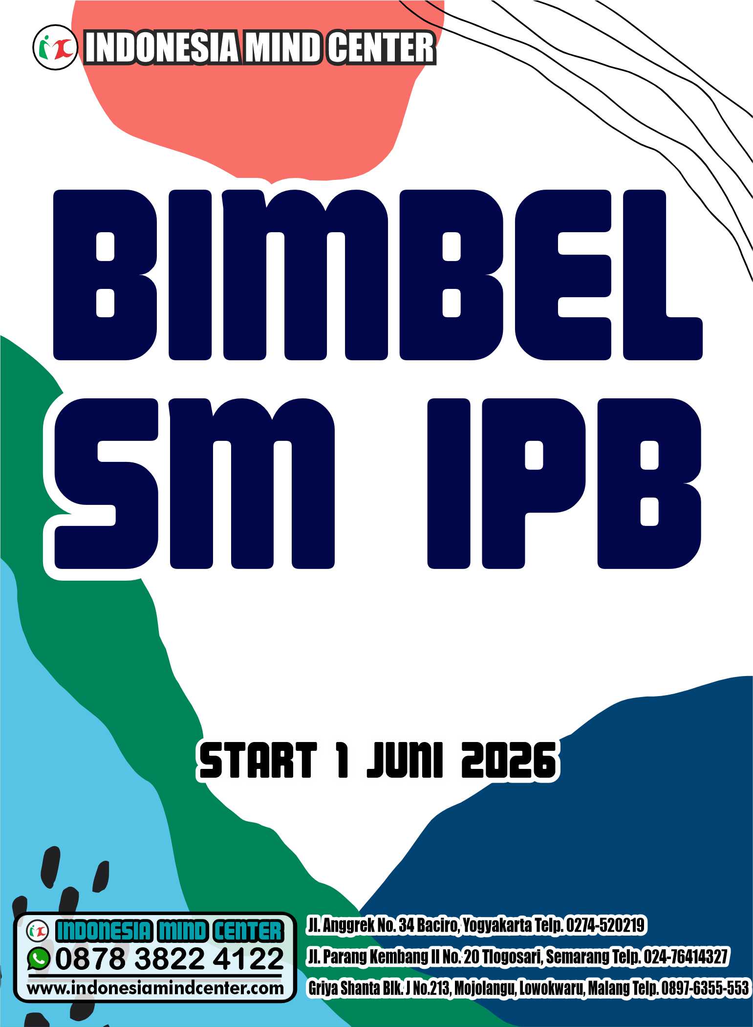 BIMBEL SM IPB START 1 JUNI 2026