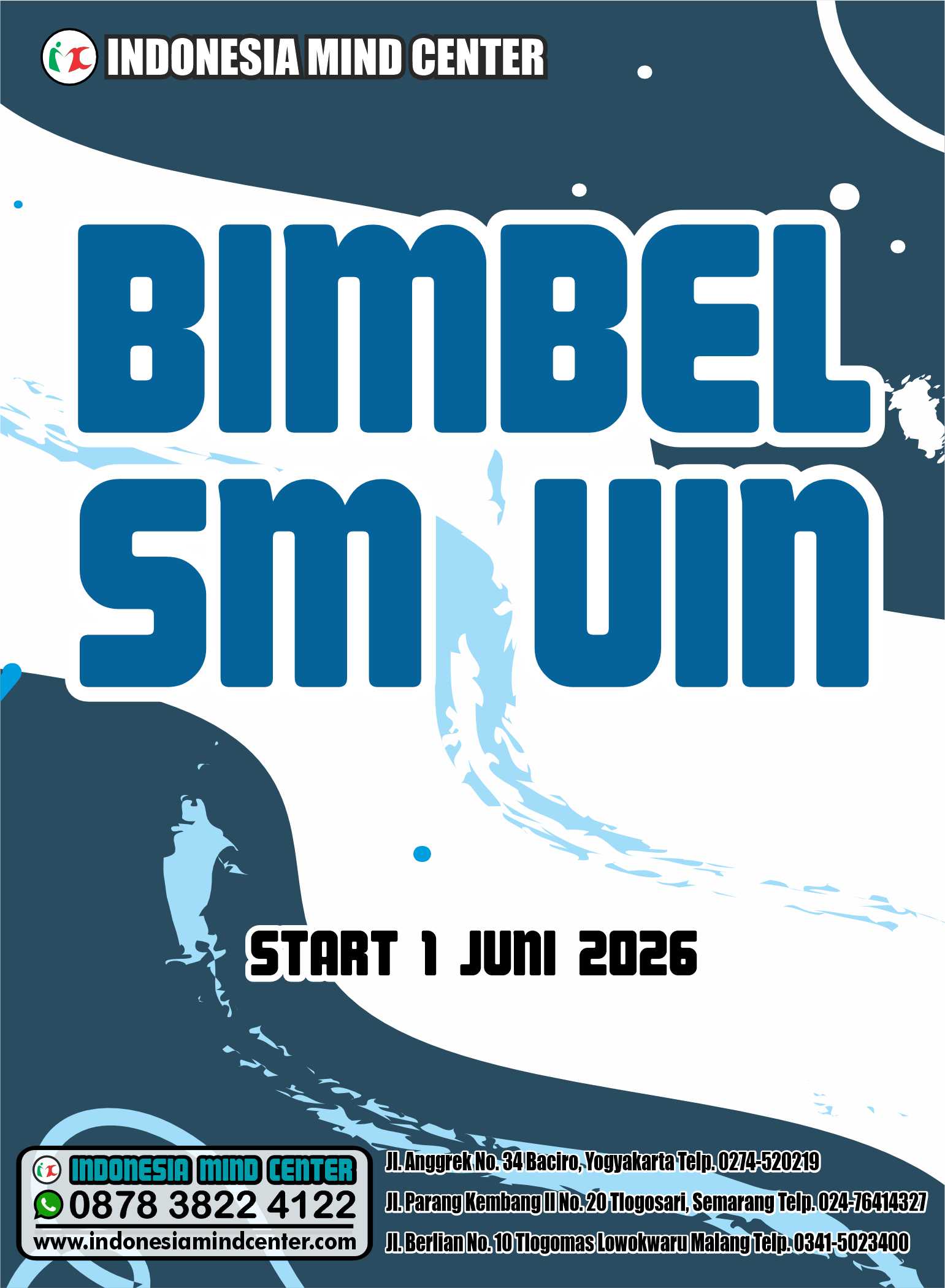 BIMBEL SM UIN START 1 JUNI 2026