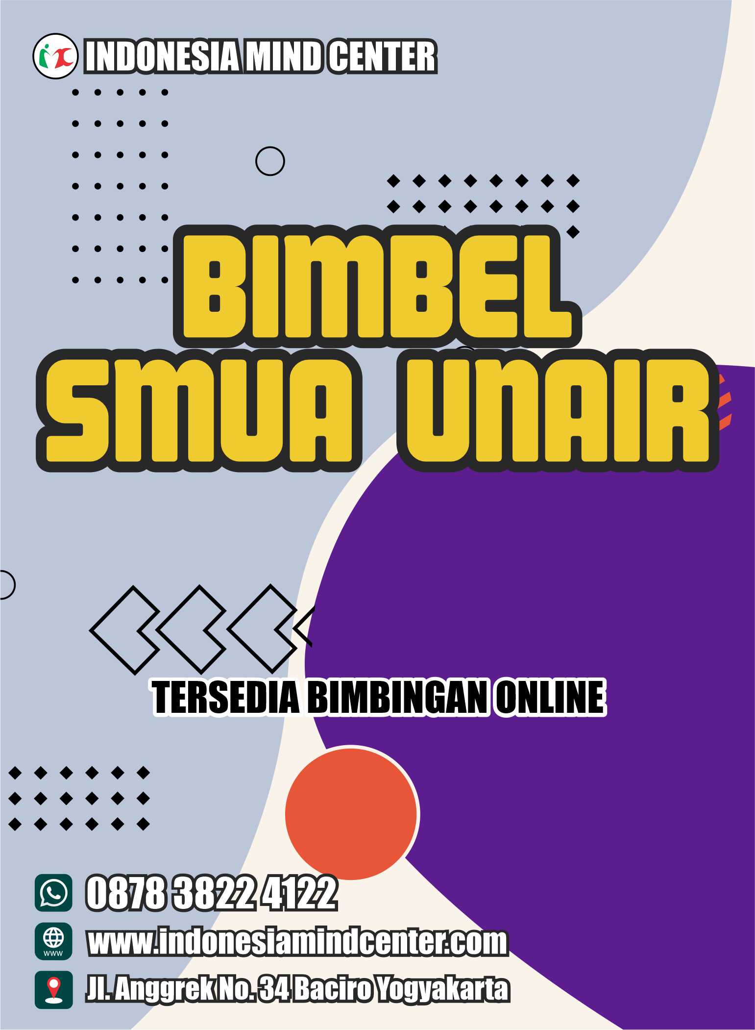 BIMBEL SMUA UNAIR TERSEDIA BIMBINGAN ONLINE