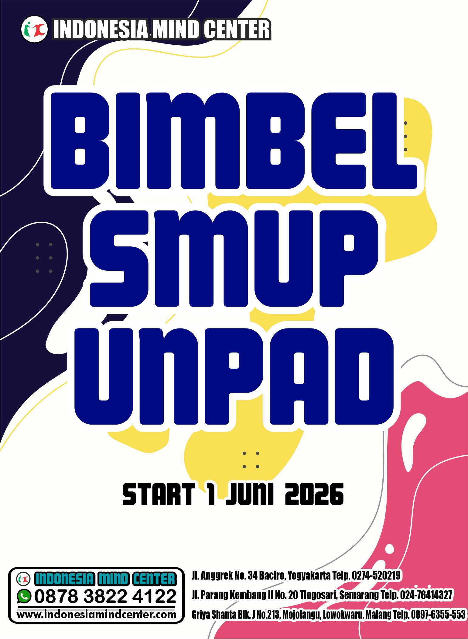 BIMBEL SMUP UNPAD START 1 JUNI 2026