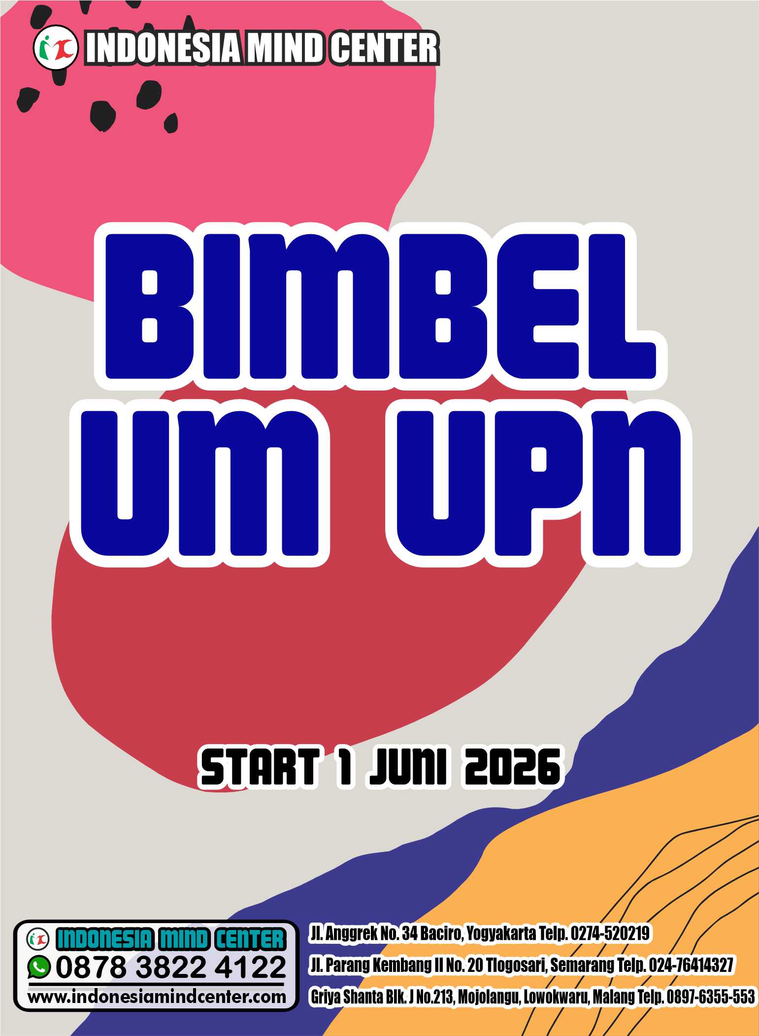 BIMBEL UM UPN START 1 JUNI 2026