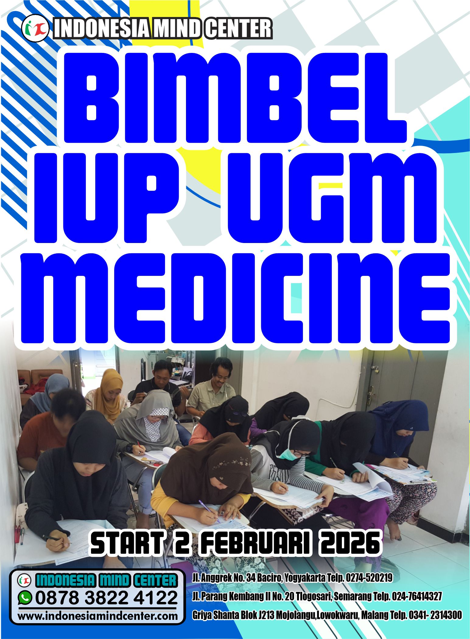 BIMBEL IUP UGM MEDICINE START 2 FEBRUARI 2026
