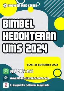 BIMBEL KEDOKTERAN UMS 2024 START 25 SEPTEMBER 2023
