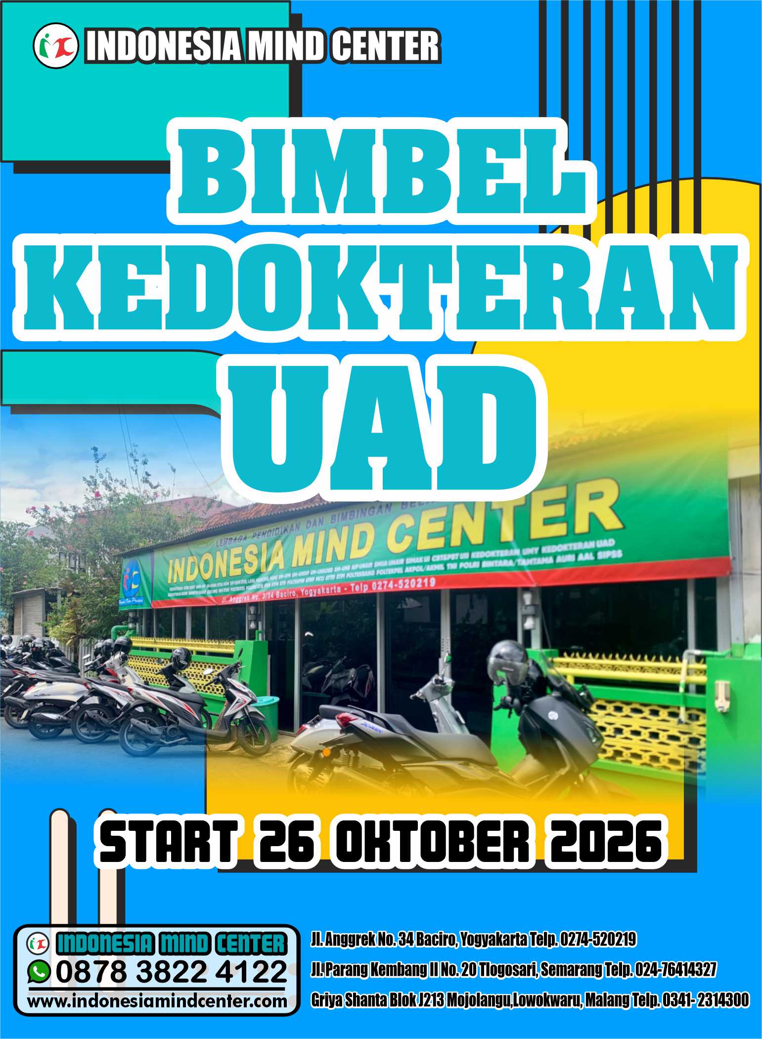 BIMBEL KEDOKTERAN UAD START 26 OKTOBER 2026