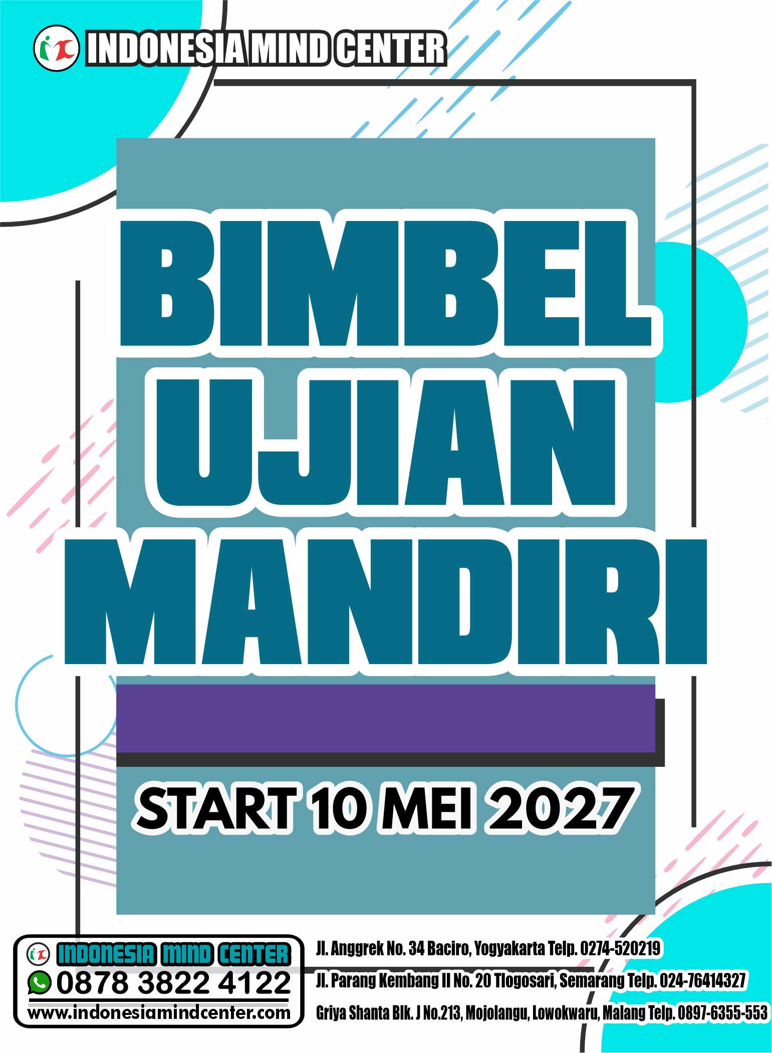 BIMBEL UJIAN MANDIRI START 10 MEI 2027