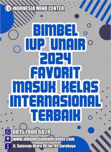 BIMBEL IUP UNAIR 2024 FAVORIT MASUK KELAS INTERNASIONAL TERBAIK