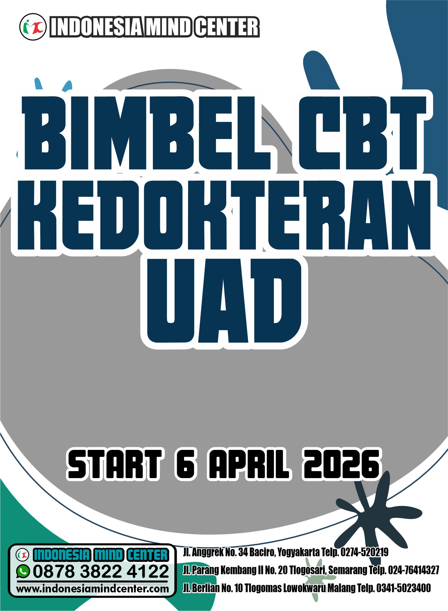 BIMBEL CBT KEDOKTERAN UAD START 6 APRIL 2026