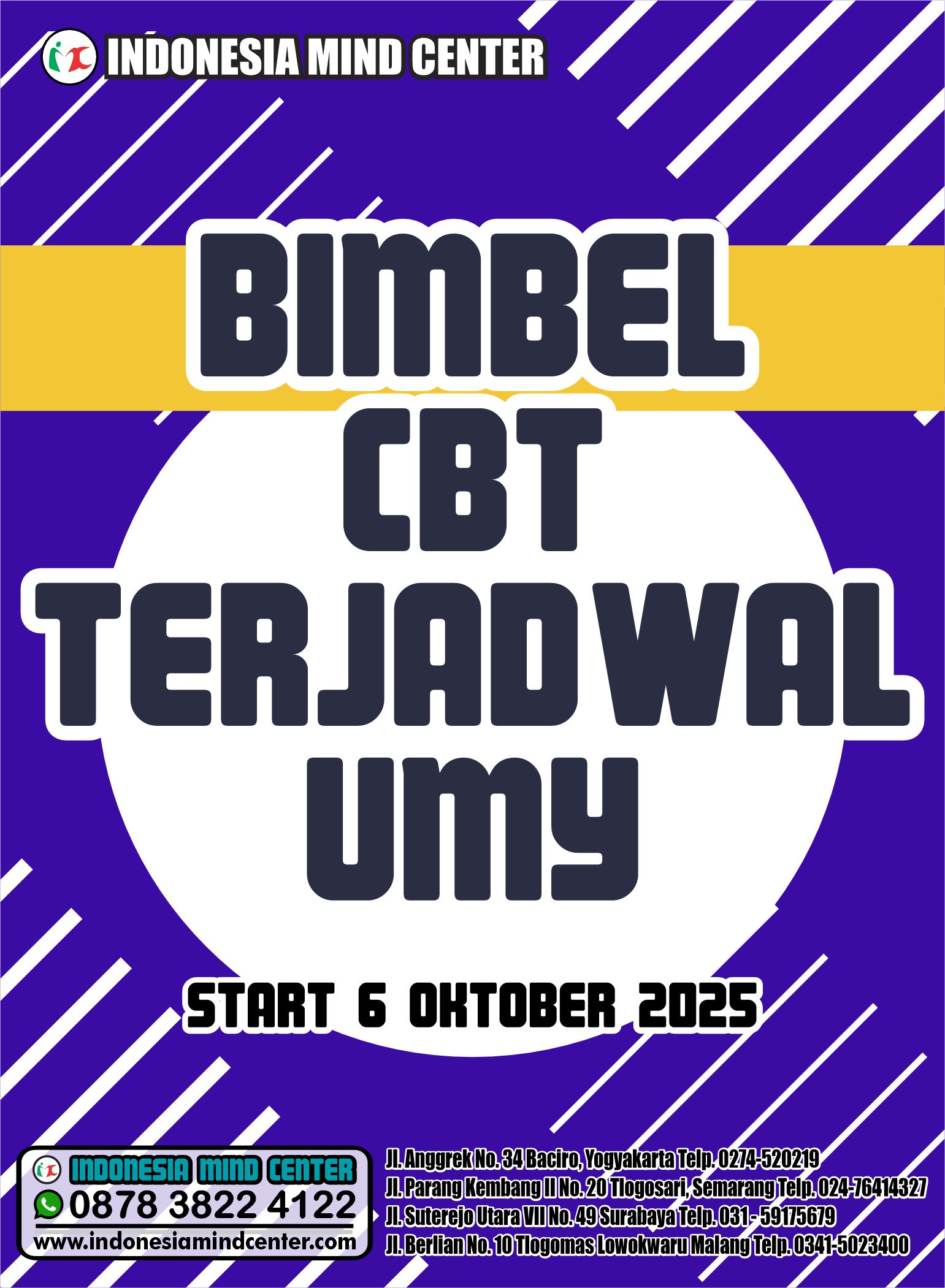 BIMBEL CBT TERJADWAL UMY START 6 OKT 2025