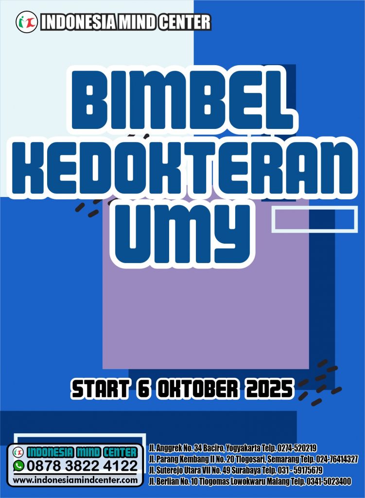 BIMBEL KEDOKTERAN UMY START 6 OKT 2025