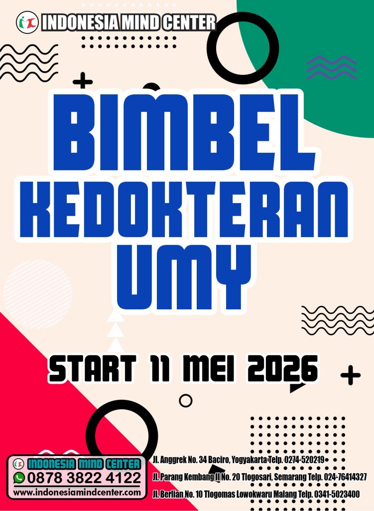 48. BIMBEL KEDOKTERAN UMY START 11 MEI 2026