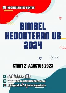 BIMBEL KEDOKTERAN UB 2024 START 21 AGUSTUS 2023