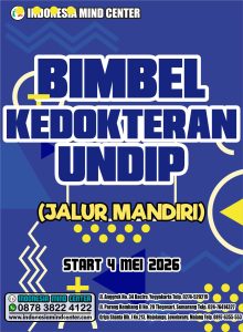 BIMBEL KEDOKTERAN UNDIP START 4 MEI 2026
