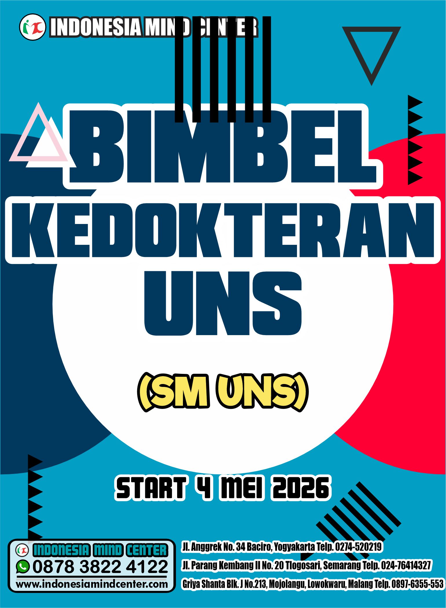 BIMBEL KEDOKTERAN UNS START 4 MEI 2026
