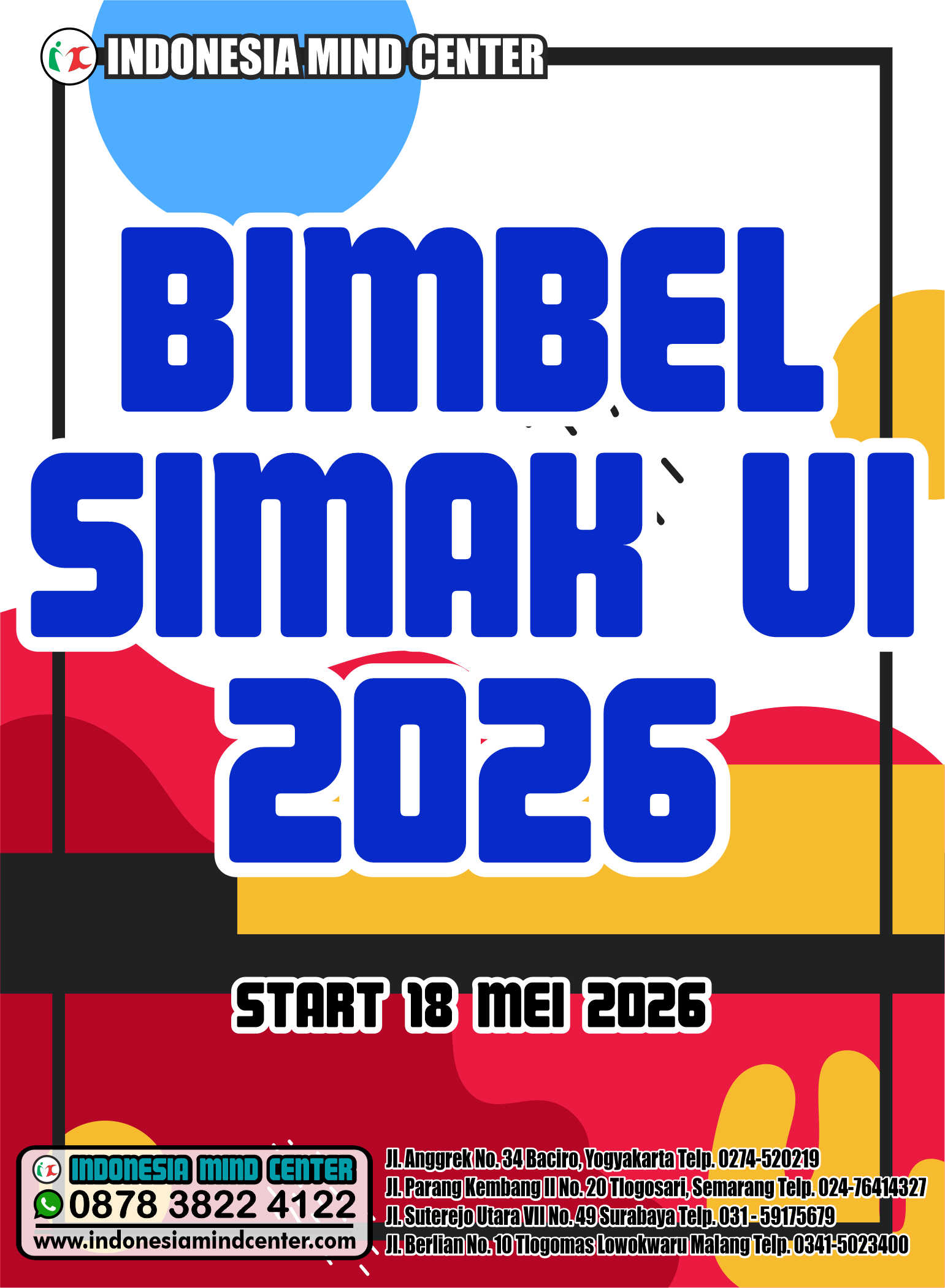 BIMBEL SIMAK UI START 18 MEI 2026