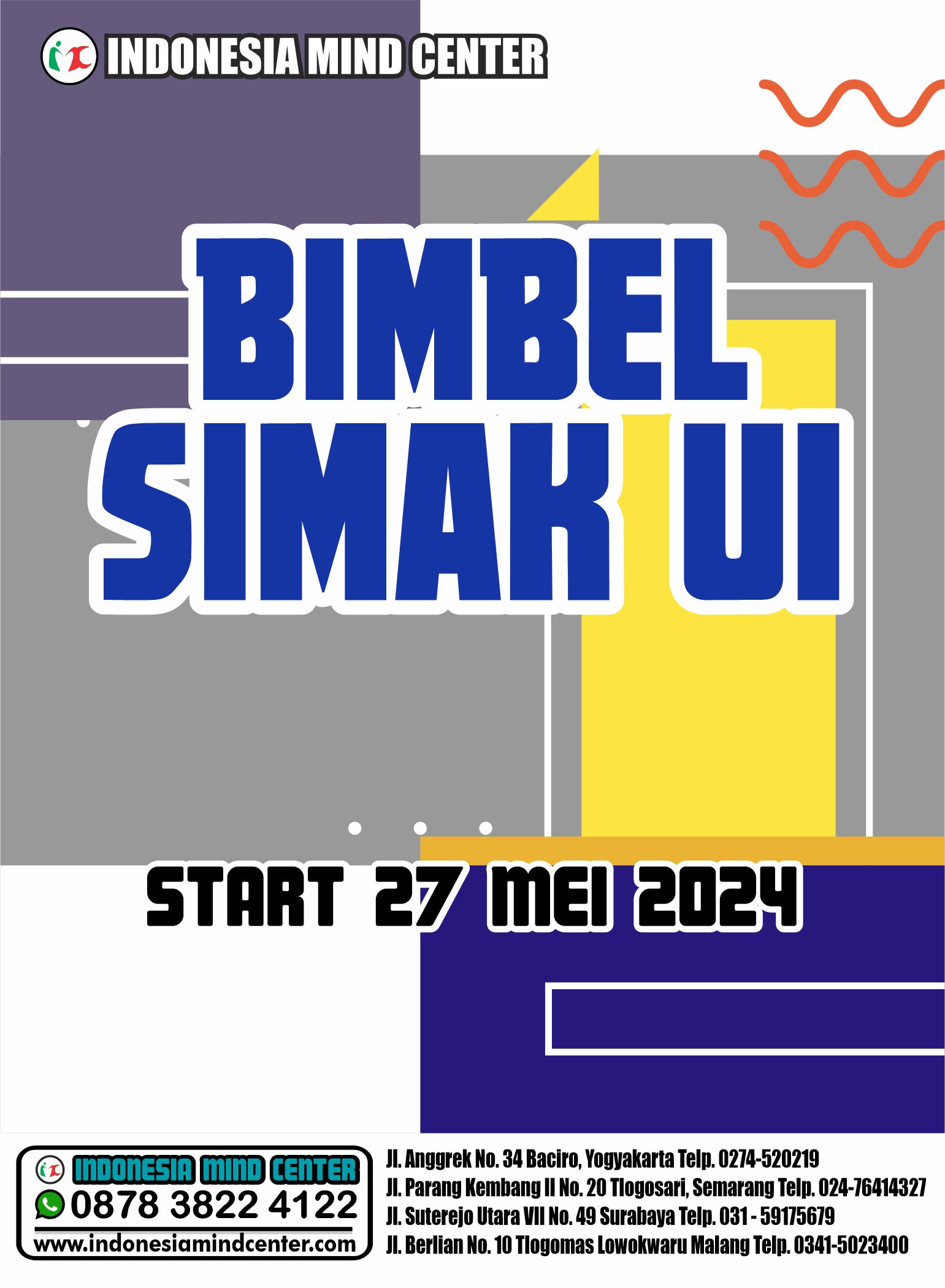 BIMBEL SIMAK UI START 27 MEI 2024
