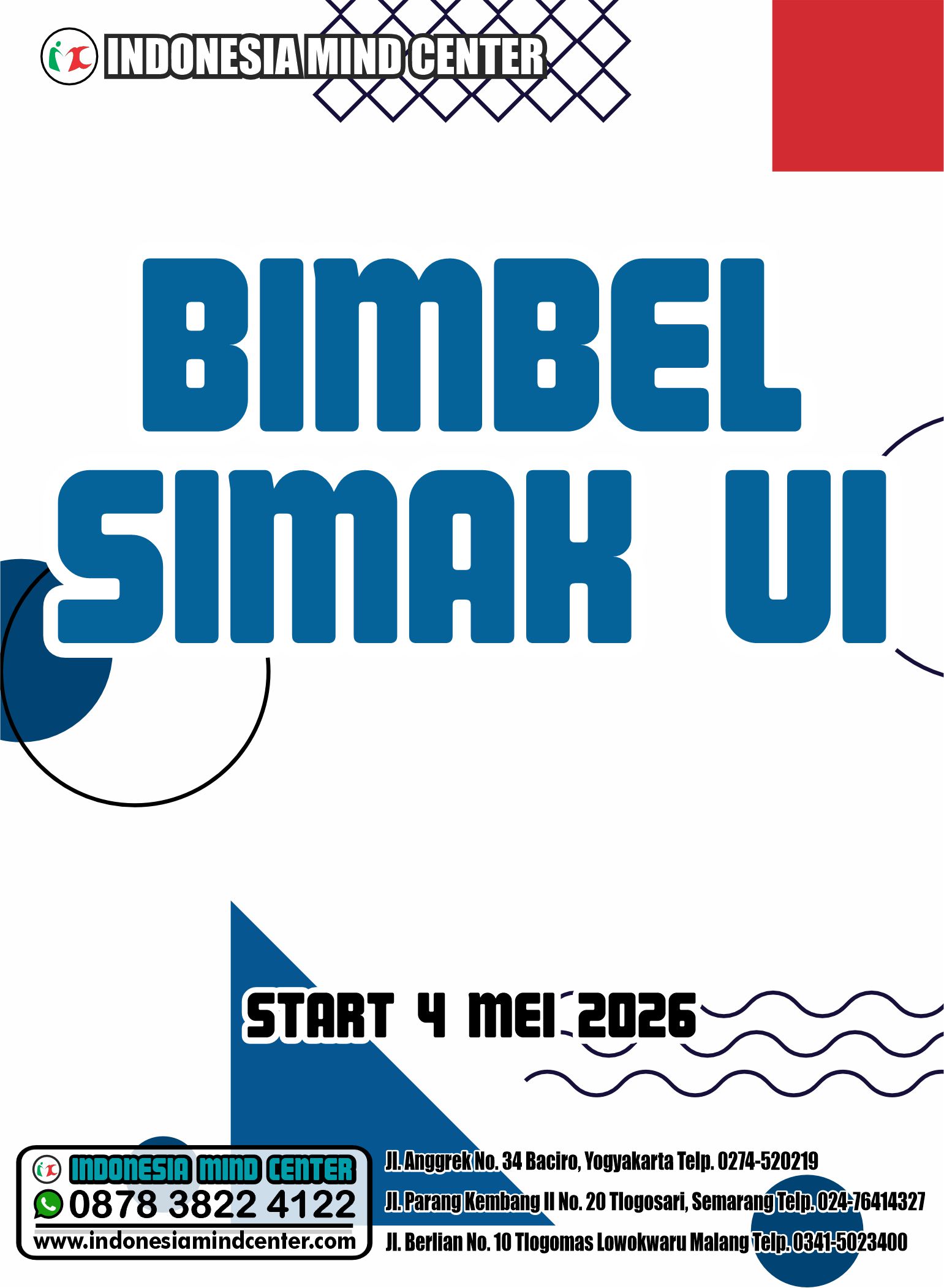 BIMBEL SIMAK UI START 4 MEI 2026