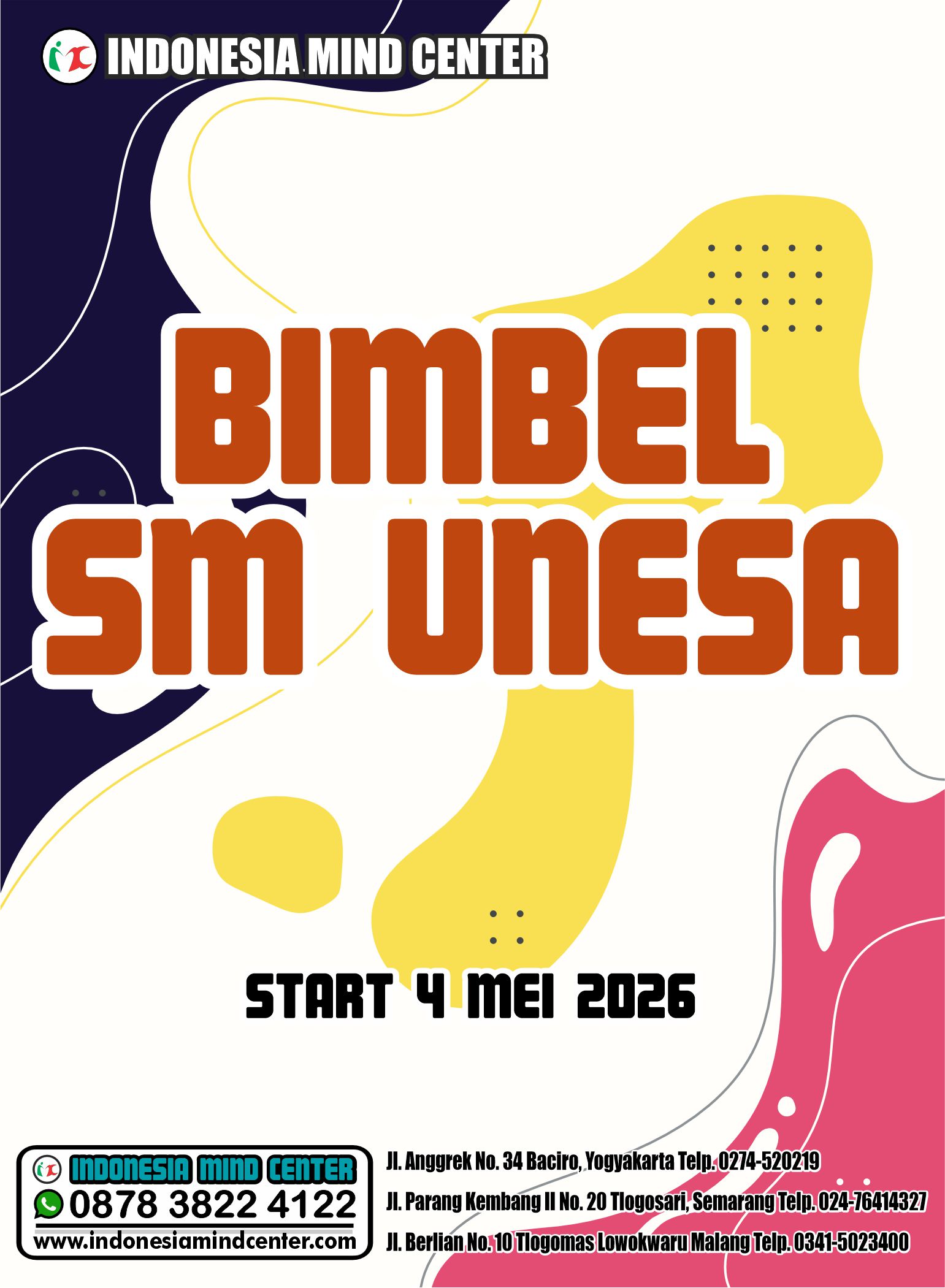 BIMBEL SM UNESA START 4 MEI 2026