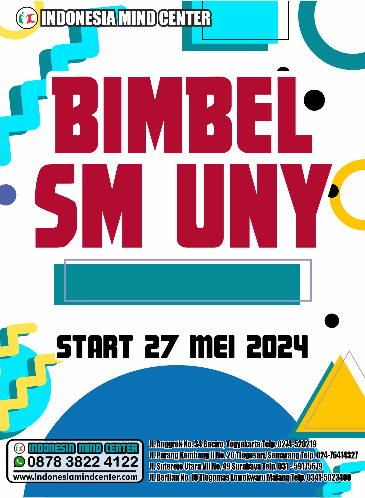 BIMBEL SM UNY START 27 MEI 2024