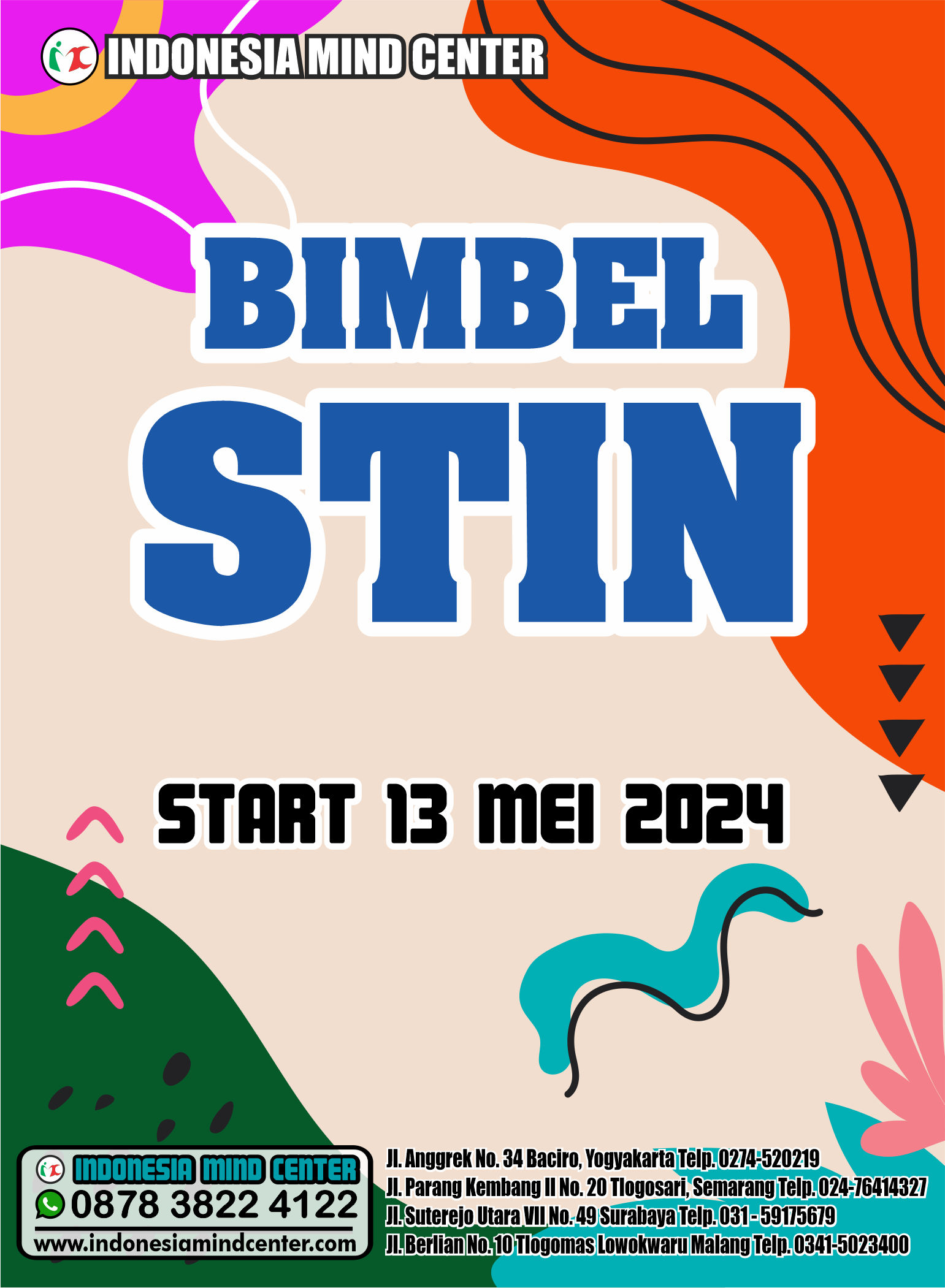BIMBEL STIN START 13 MEI 2024