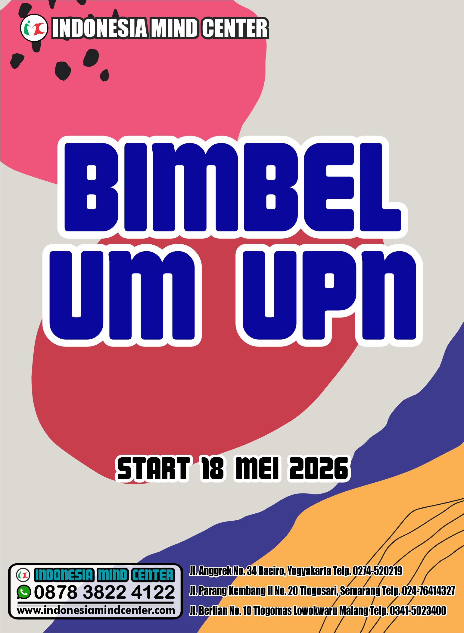 BIMBEL UM UPN START 18 MEI 2026