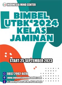 BIMBEL UTBK 2024 KELAS JAMINAN START 25 SEPTEMBER 2023