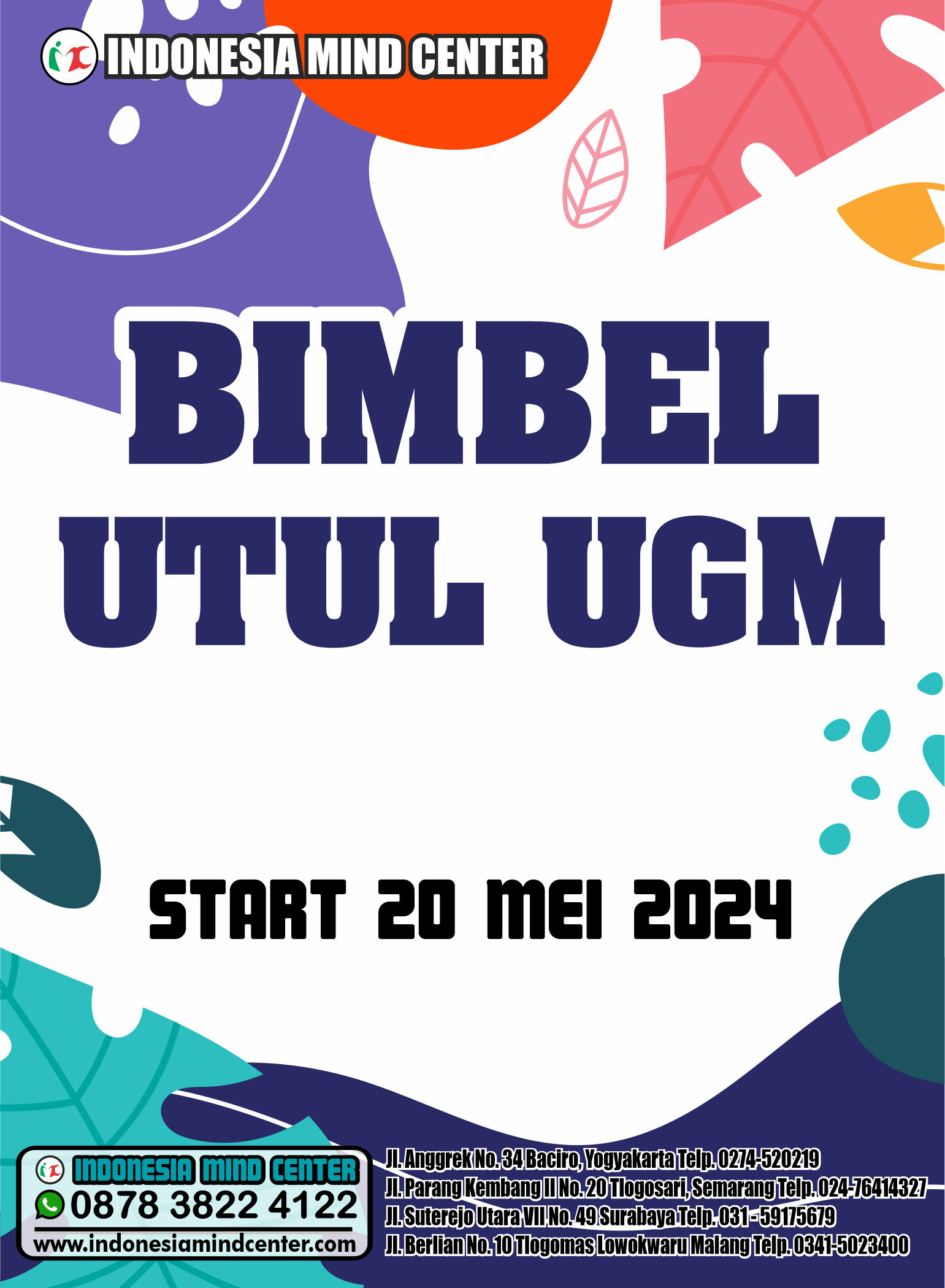 BIMBEL UTUL UGM START 20 MEI 2024