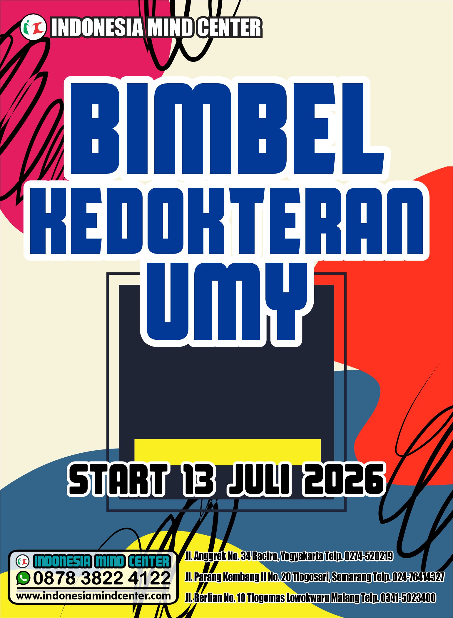 66. BIMBEL KEDOKTERAN UMY START 13 JULI 2026