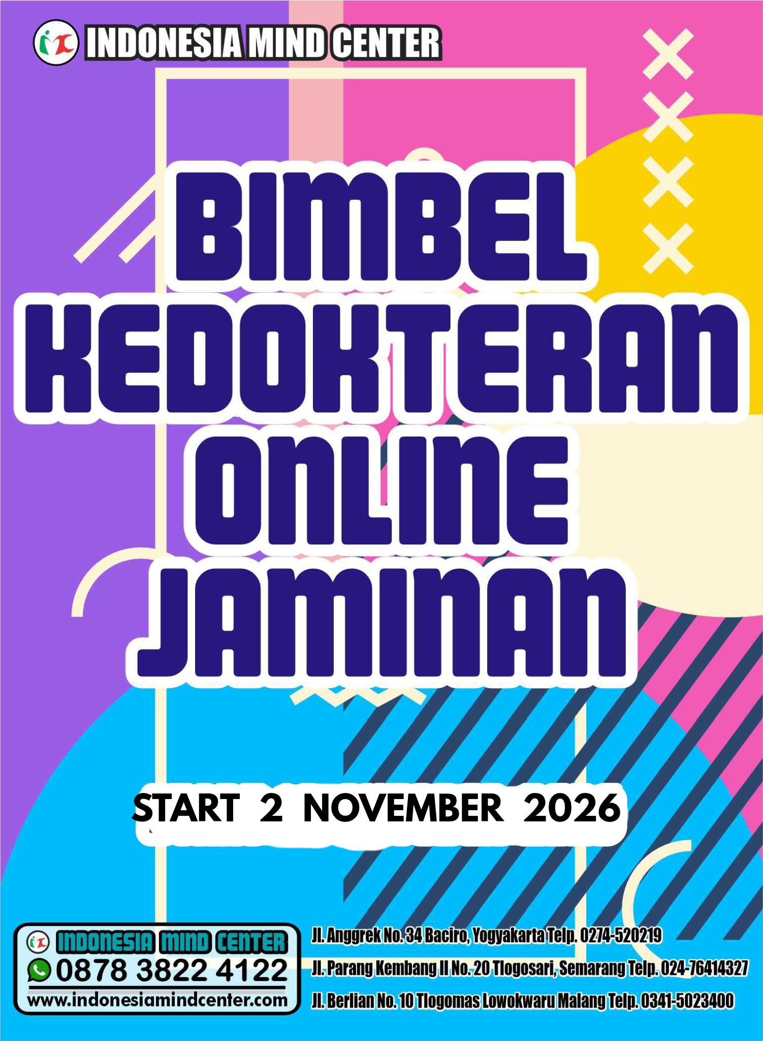 BIMBEL KEDOKTERAN ONLINE 2 NOV 2026