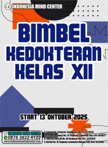 BIMBEL KEDOKTERAN KELAS XII START 13 OKTOBER 2025