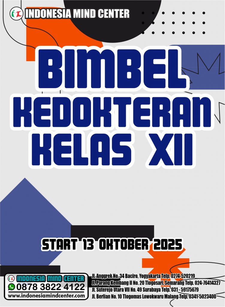 BIMBEL KEDOKTERAN KELAS XII START 13 OKTOBER 2025