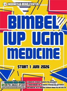 BIMBEL IUP UGM MEDICINE 2026 START 1 JUNI 2026