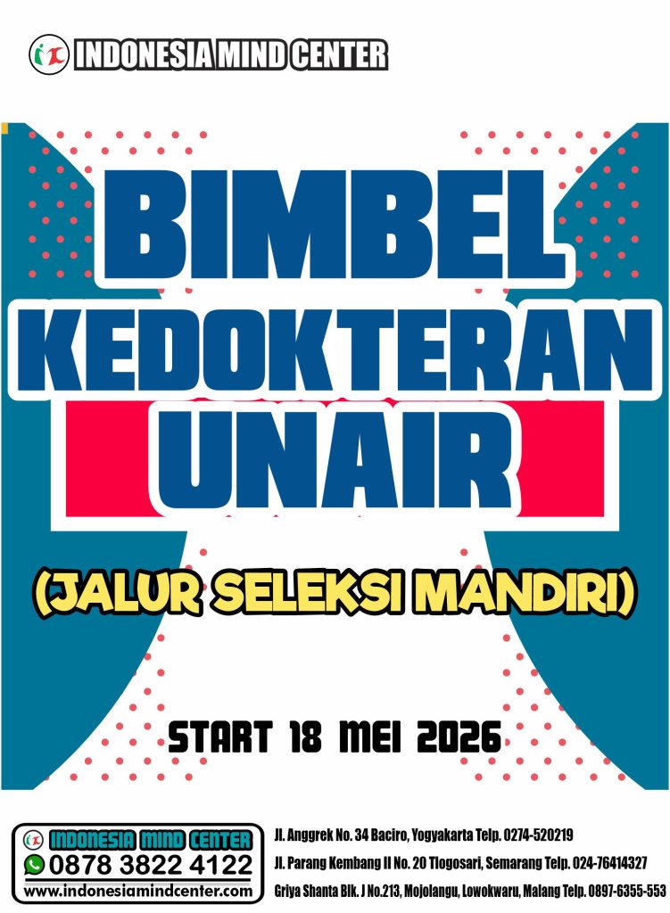 BIMBEL KEDOKTERAN UNAIR START 4 MEI 2026)