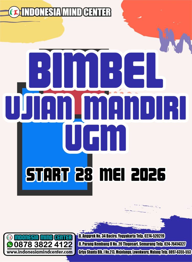BIMBEL UJIAN MANDIRI UGM START 28 MEI 2026