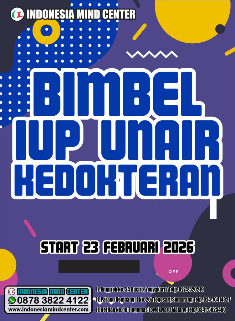 BIMBEL IUP UNAIR KEDOKTERAN START 23 FEBRUARI 2026