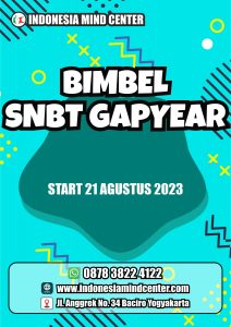 BIMBEL SNBT GAPYEAR START 21 AGUSTUS 2023