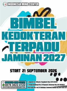 BIMBEL KEDOKTERAN TERPADU JAMINAN 2027 START 21 SEPTEMBER 2026