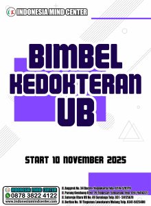 BIMBEL KEDOKTERAN UB START 10 NOVEMBER 2025