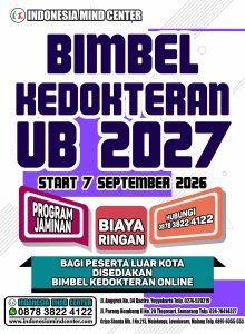 BIMBEL KEDOKTERAN UB START 7 SEPTEMBER 2026