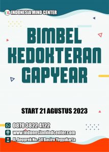 BIMBEL KEDOKTERAN GAPYEAR START 21 AGUSTUS 2023