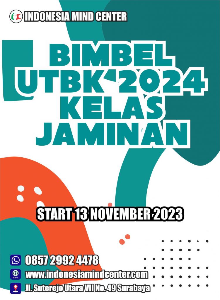BIMBEL UTBK 2024 KELAS JAMINAN START 13 NOVEMBER 2023