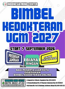 BIMBEL KEDOKTERAN UGM START 7 SEPTEMBER 2026