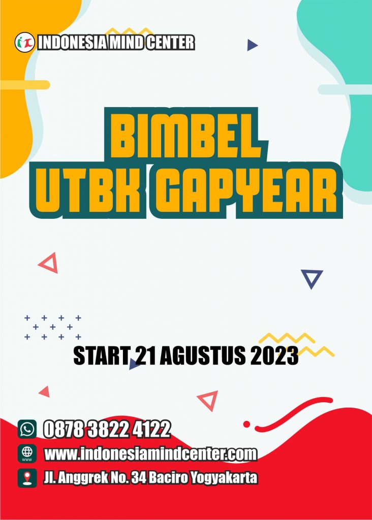 BIMBEL UTBK GAPYEAR START 21 AGUSTUS 2023