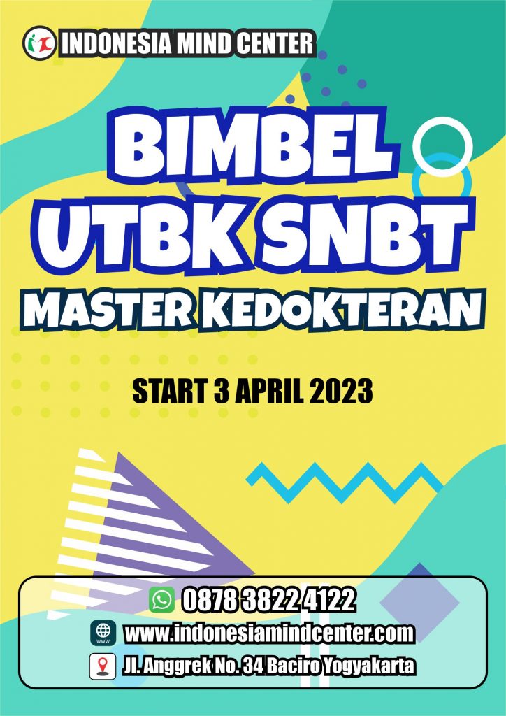 BIMBEL UTBK SNBT MASTER KEDOKTERAN START 3 APRIL 2023