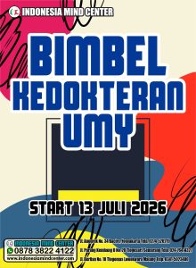 66. BIMBEL KEDOKTERAN UMY START 13 JULI 2026
