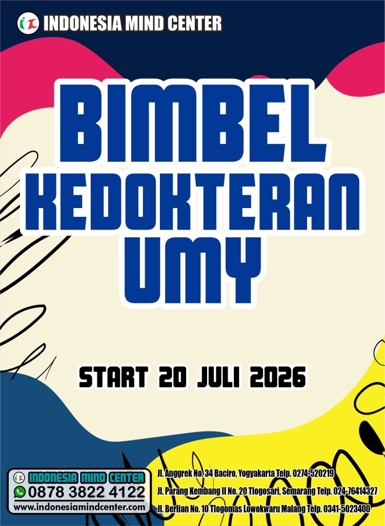 68. BIMBEL KEDOKTERAN UMY START 20 JULI 2026