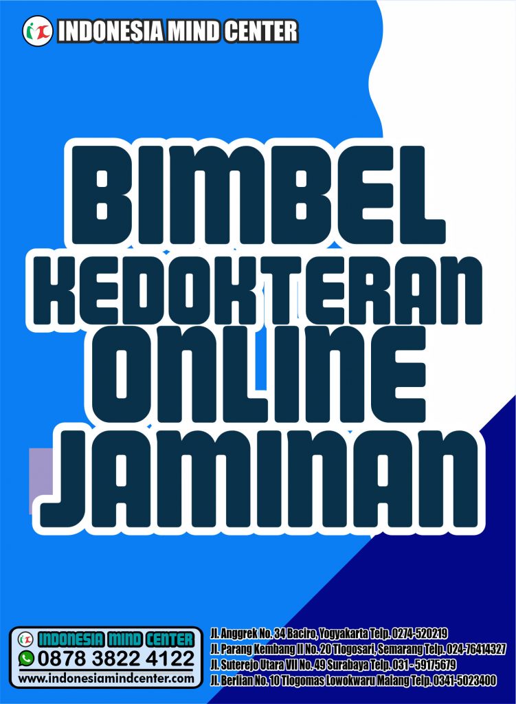 BIMBEL KEDKTERAN ONLINE JAMINAN